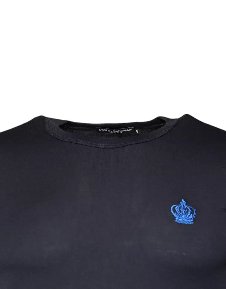 T-shirt à manches courtes et col ras du cou Blue Crown