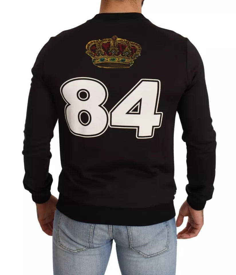 Sweat-shirt à capuche imprimé Cupidon noir