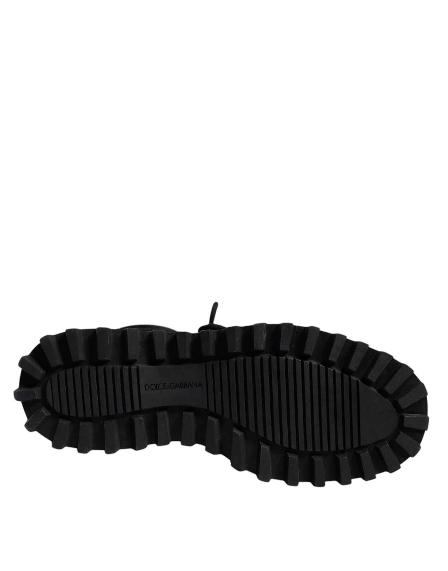 Botas negras acolchadas con cordones a media pantorrilla