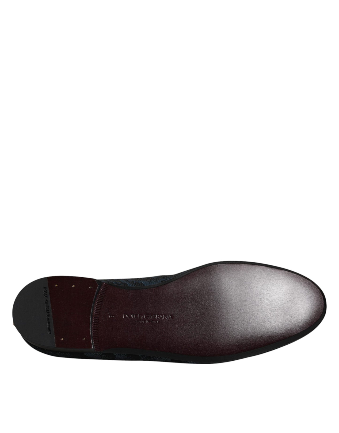 Mocasines planos azules y negros para hombre