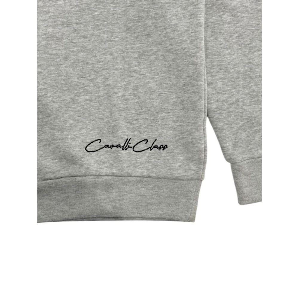 Gray Polyester Women's Hoodie