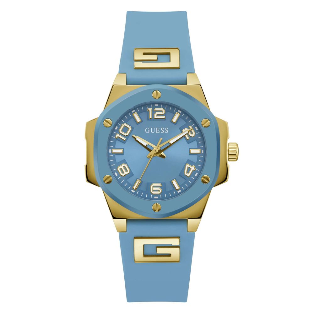 Montre synthétique bleue