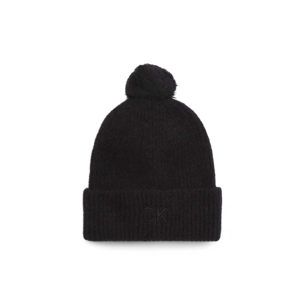 Casquette de baseball en cuir d'alpaga noir