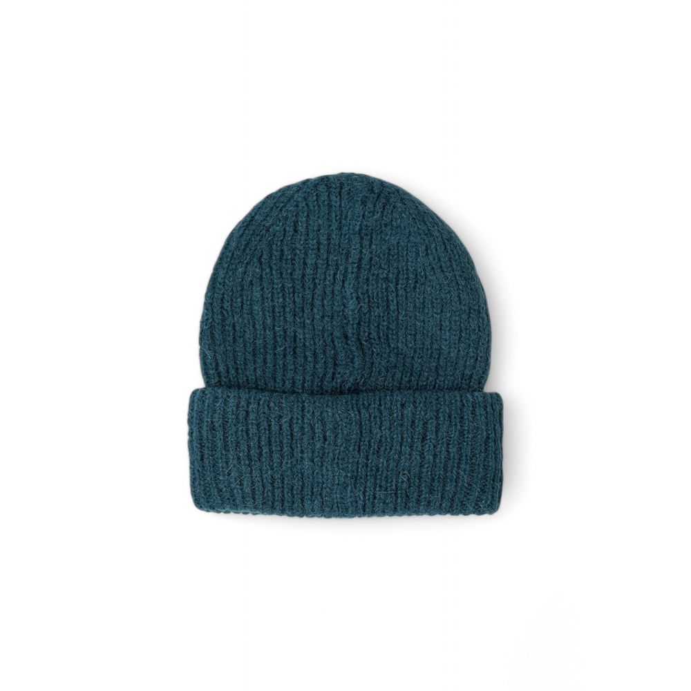 Gorra de béisbol de piel de alpaca verde