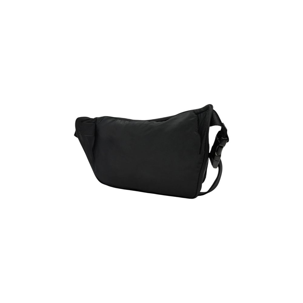 Sac ceinture noir en polyester recyclé