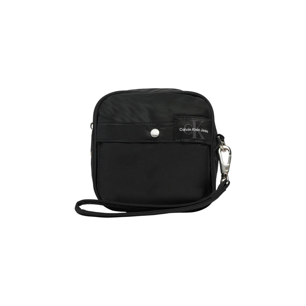 Sac ceinture noir en polyester recyclé