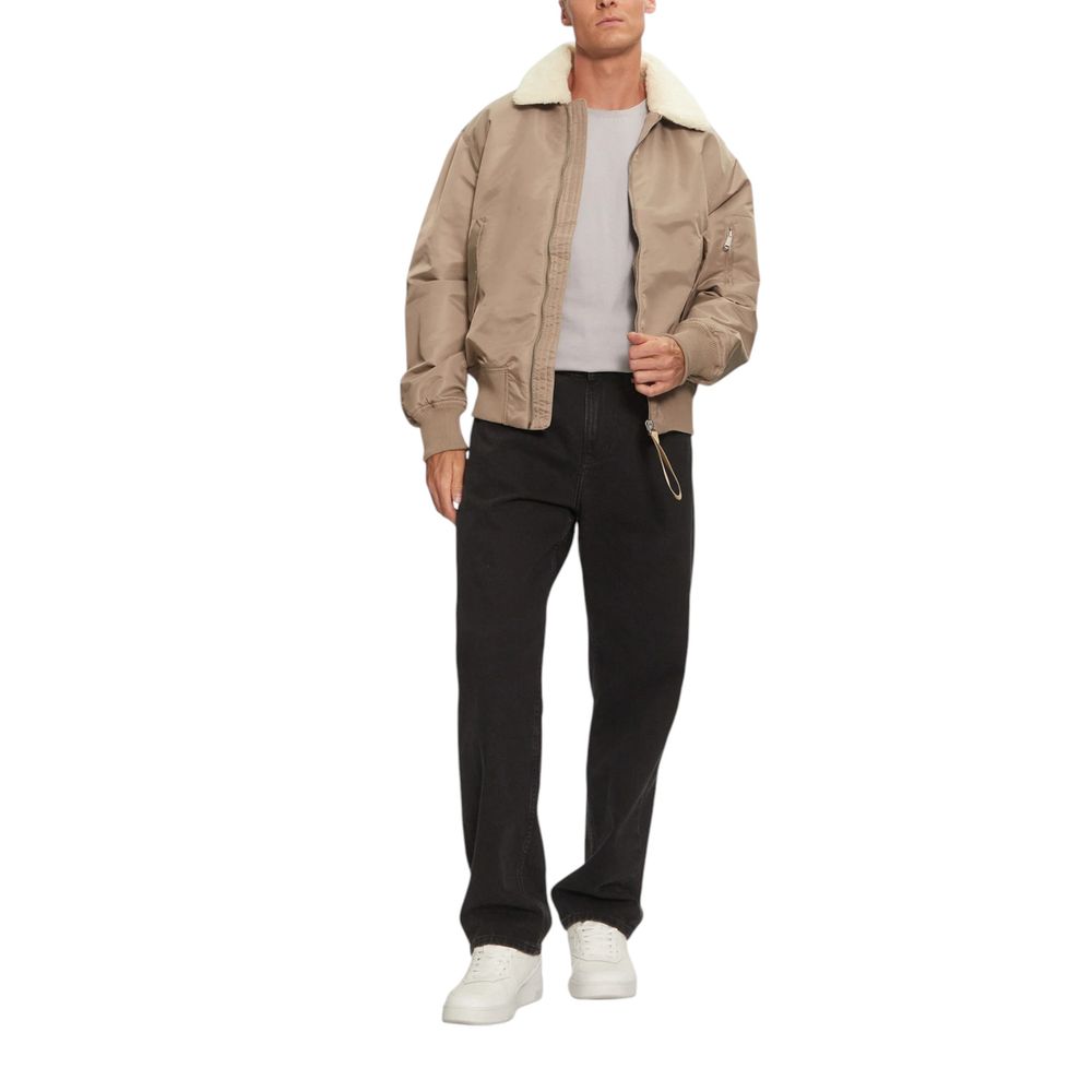 Chaquetas y abrigos de poliamida reciclada beige