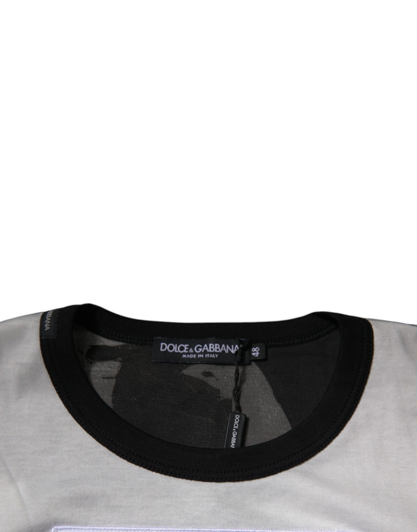 T-shirt ras du cou camouflage multicolore