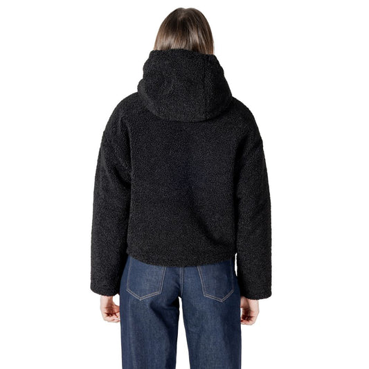 Black Polyester Coat