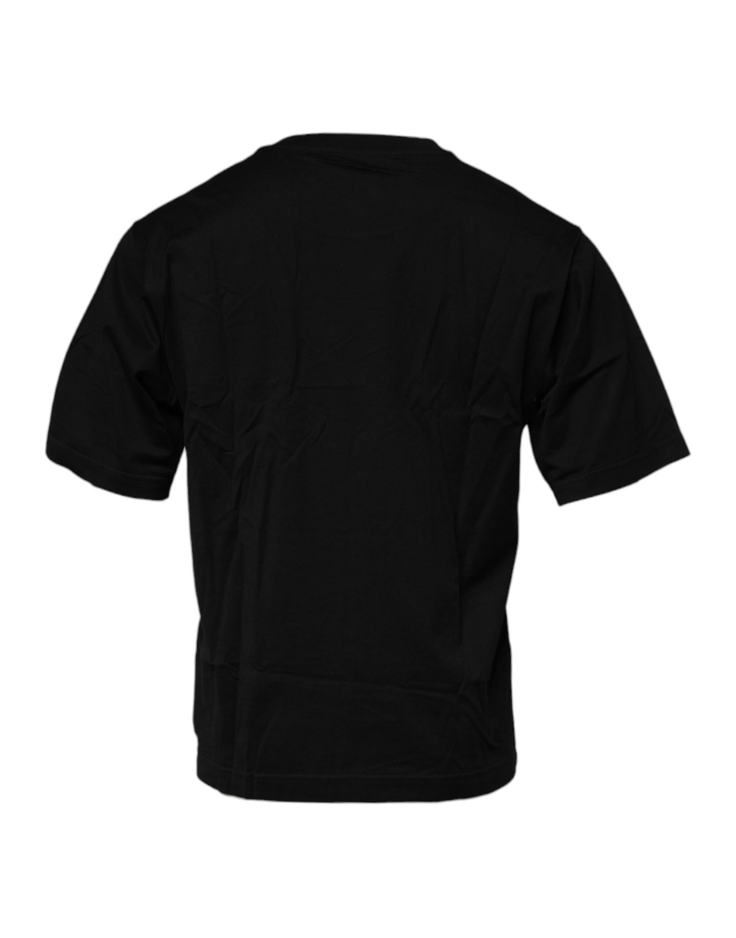 T-shirt ras du cou en coton avec logo noir