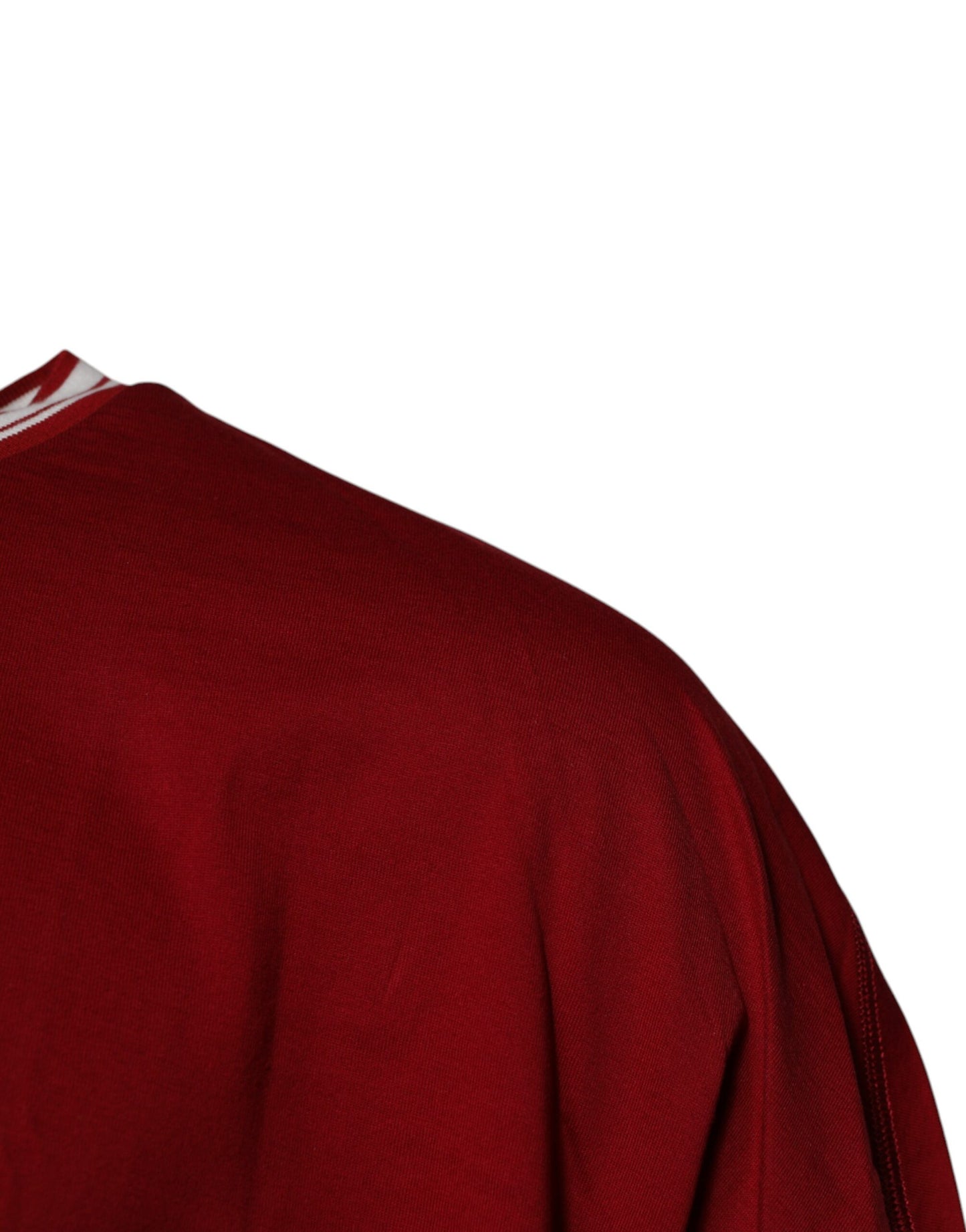 T-shirt ras du cou en coton avec logo couronne rouge