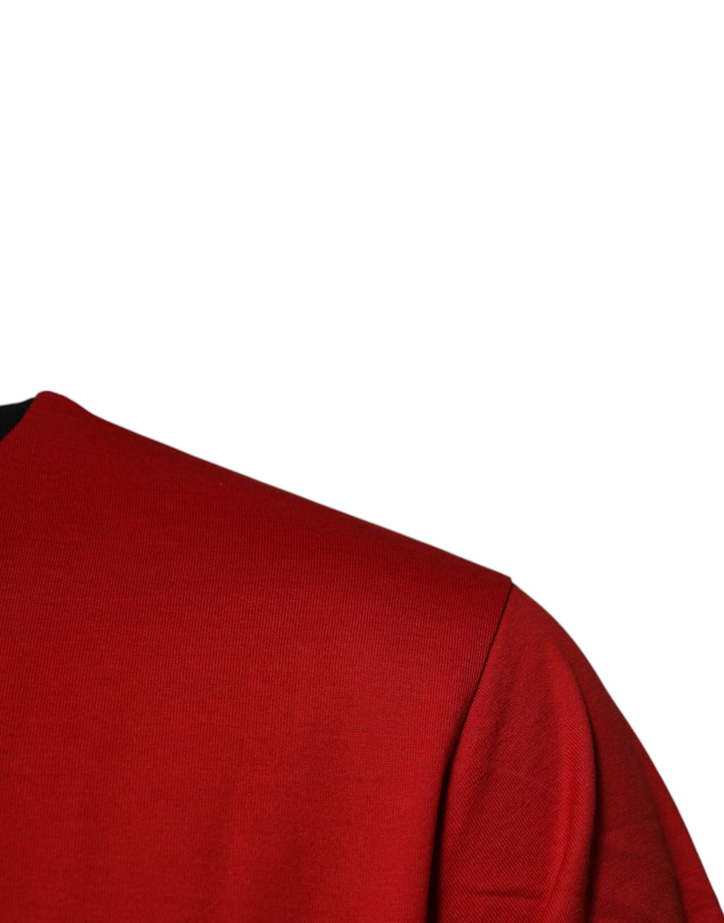 T-shirt ras du cou en coton avec logo couronne rouge