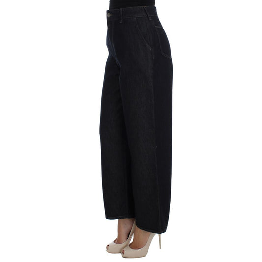 Vaqueros y pantalones de algodón azul