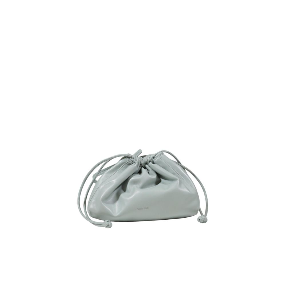 Sac à main gris en polyester recyclé