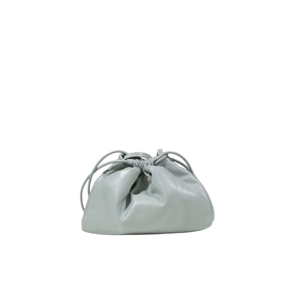 Sac à main gris en polyester recyclé