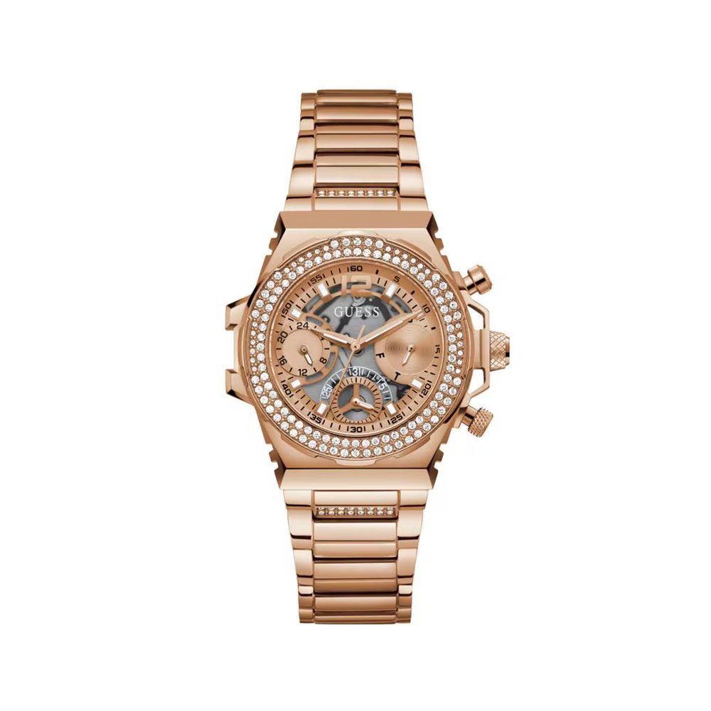Montre multicolore en acier inoxydable