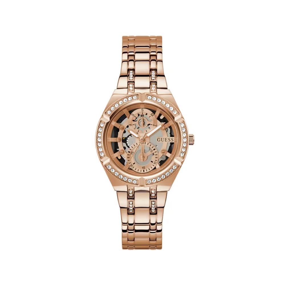 Montre multicolore en acier inoxydable