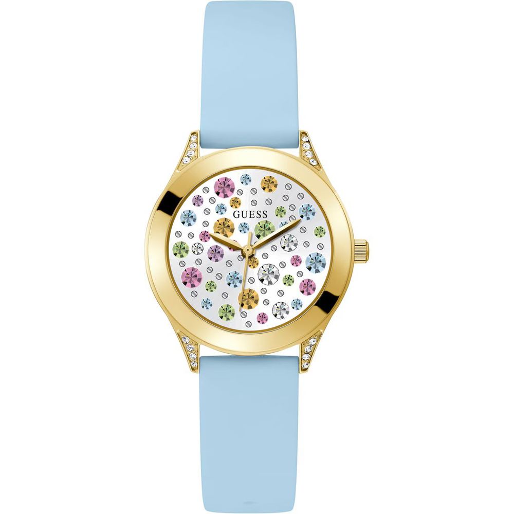 Montre synthétique bleue