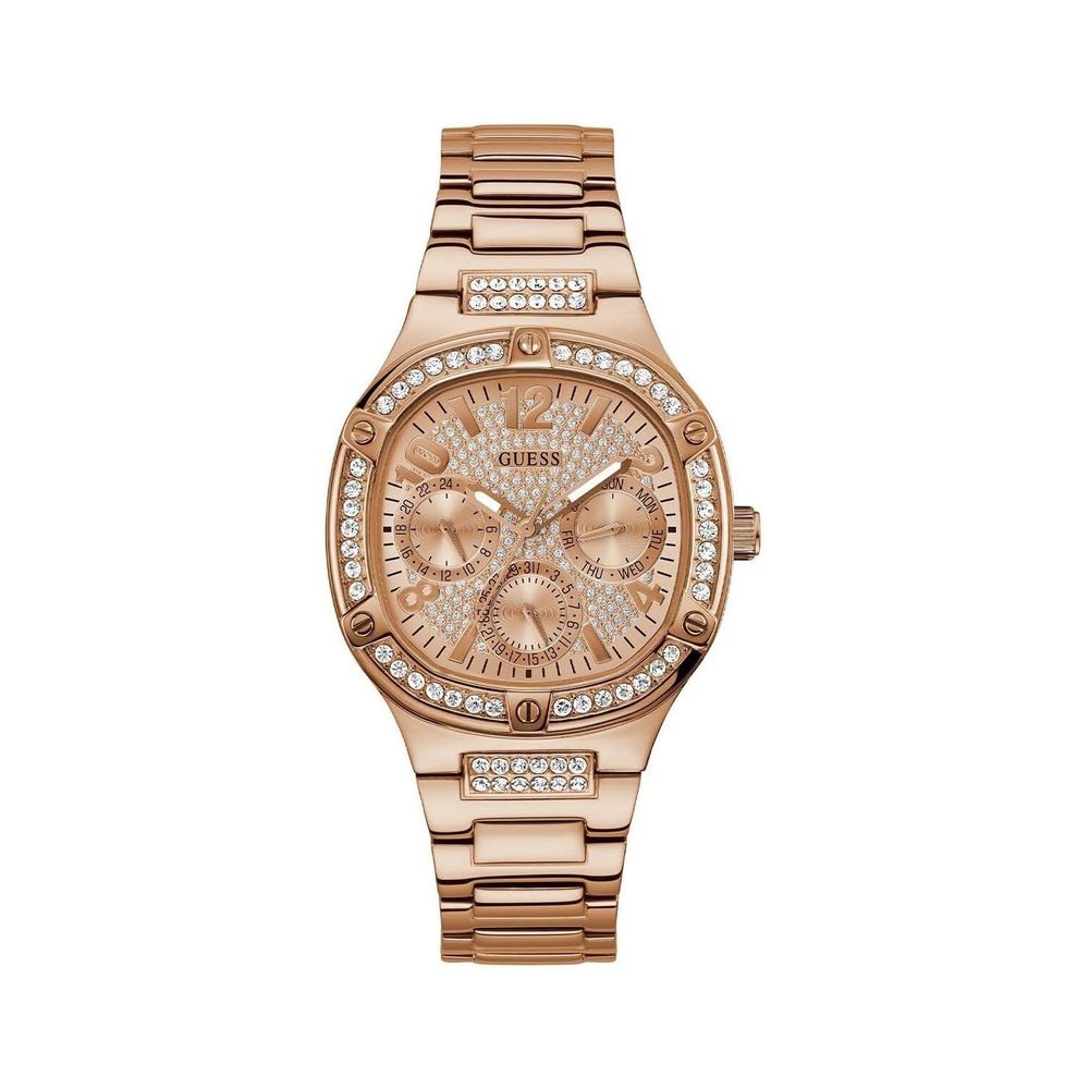 Montre multicolore en acier inoxydable