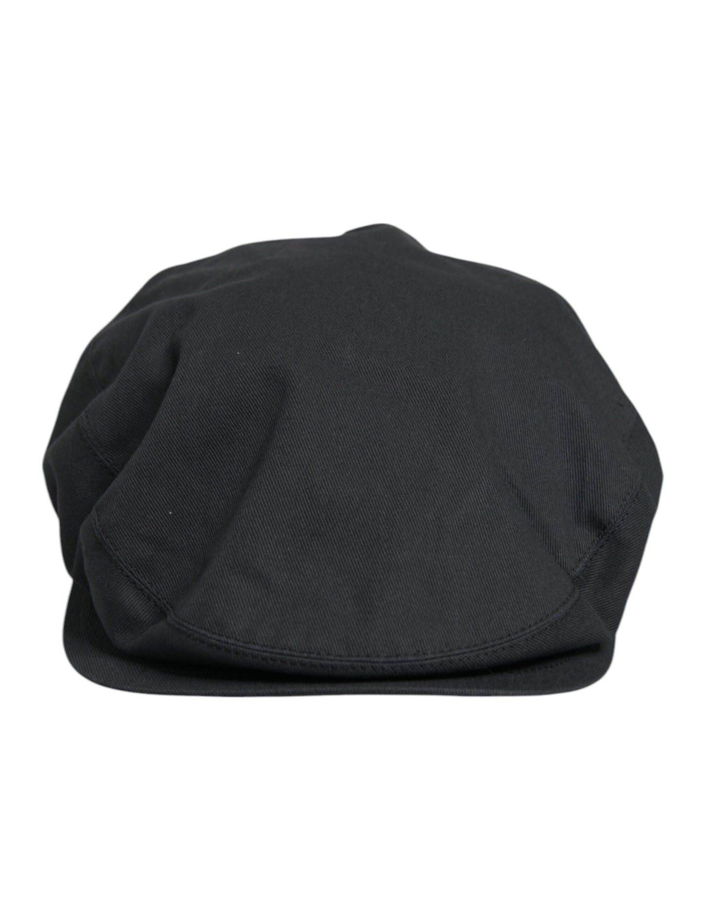 Gorro de taxista Capello Newsboy de algodón negro