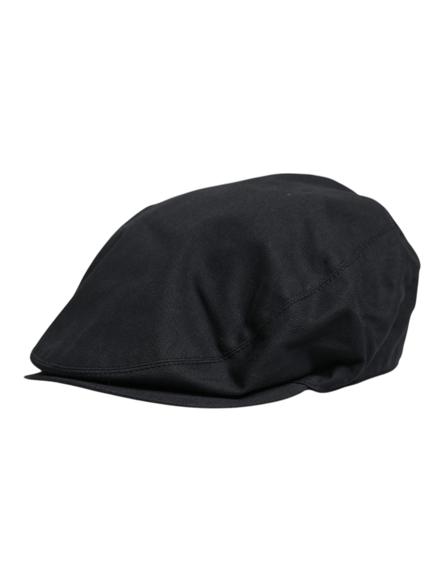 Gorro de taxista Capello Newsboy de algodón negro