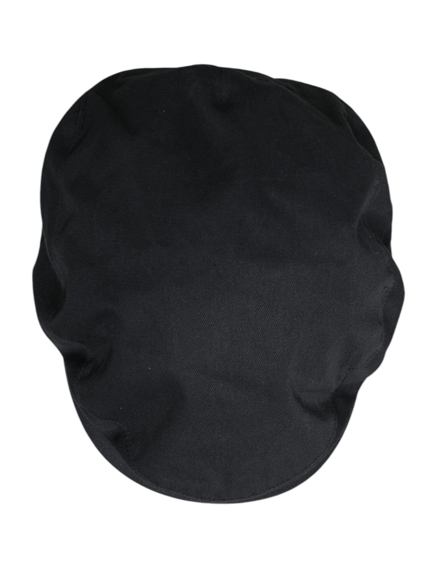 Gorro de taxista Capello Newsboy de algodón negro