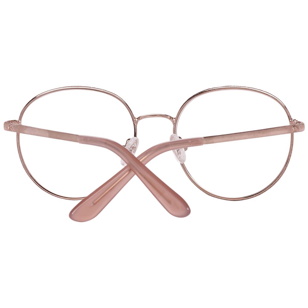 Montures optiques dorées pour femmes