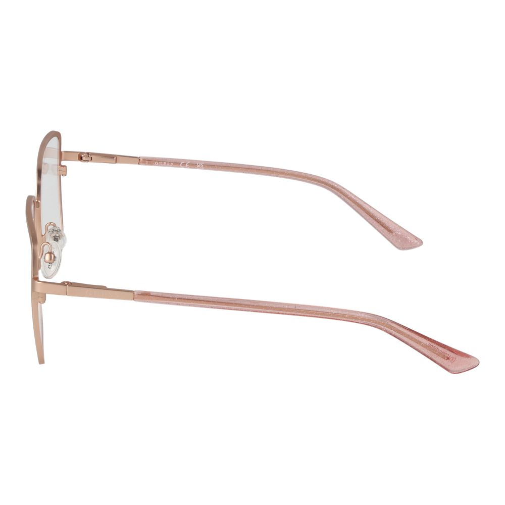 Montures optiques pour femmes en or rose