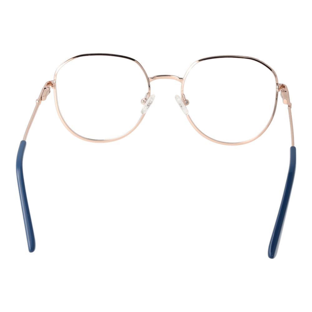 Montures optiques pour femmes en or rose