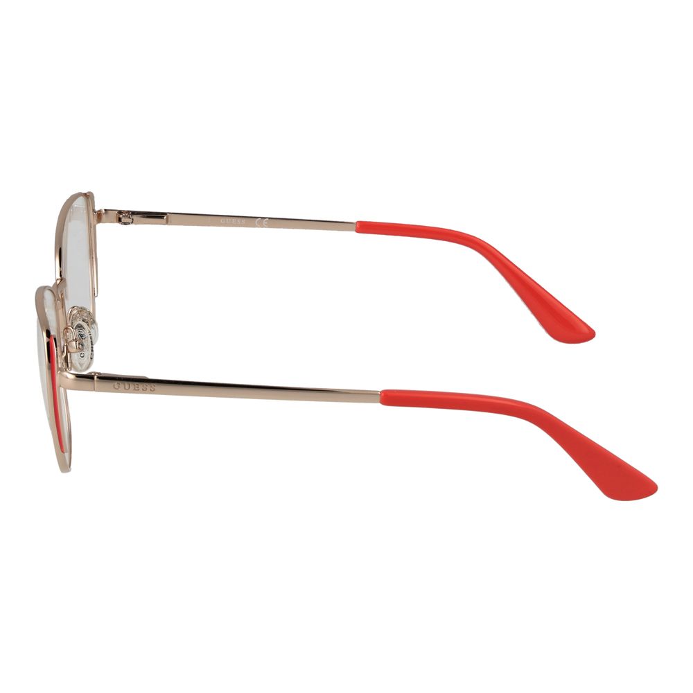 Montures optiques orange pour femmes