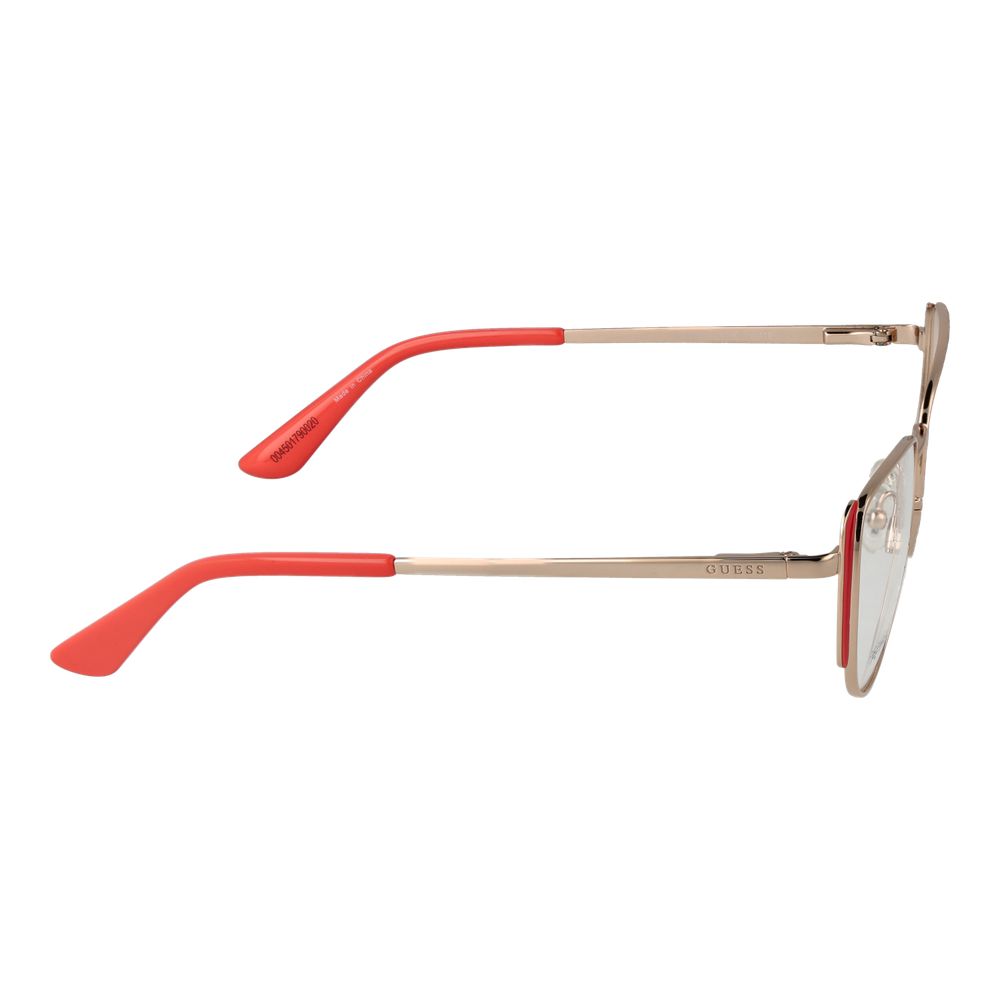 Montures optiques orange pour femmes