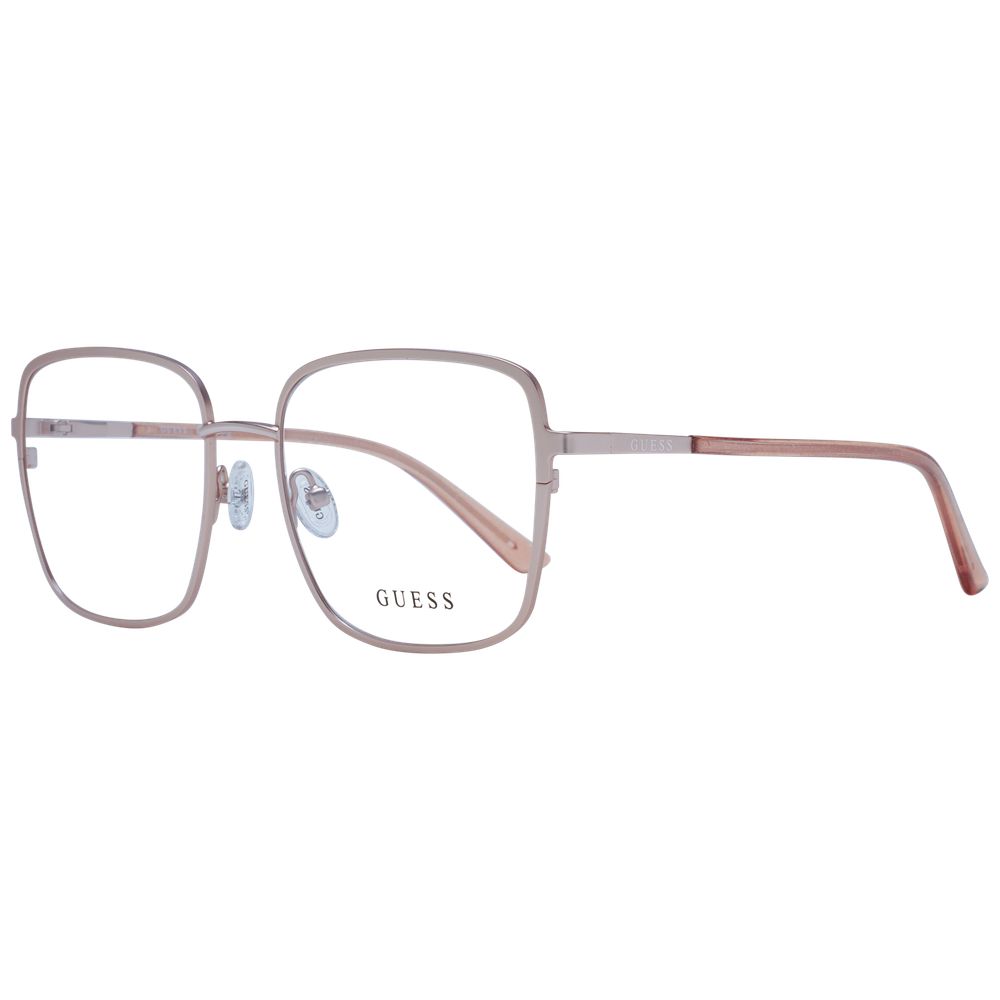 Montures optiques pour femmes en or rose