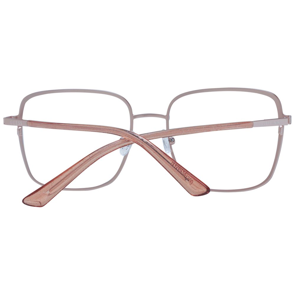 Montures optiques pour femmes en or rose