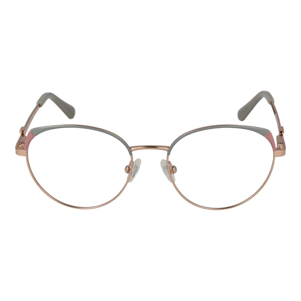 Montures optiques pour femmes en or rose