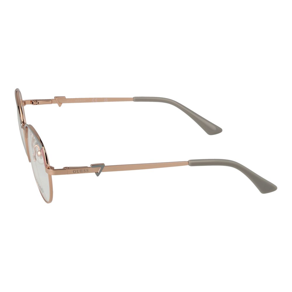 Montures optiques pour femmes en or rose