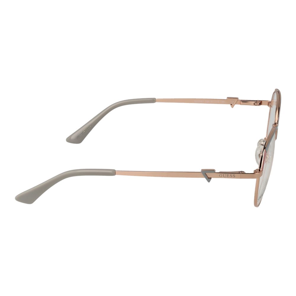Montures optiques pour femmes en or rose