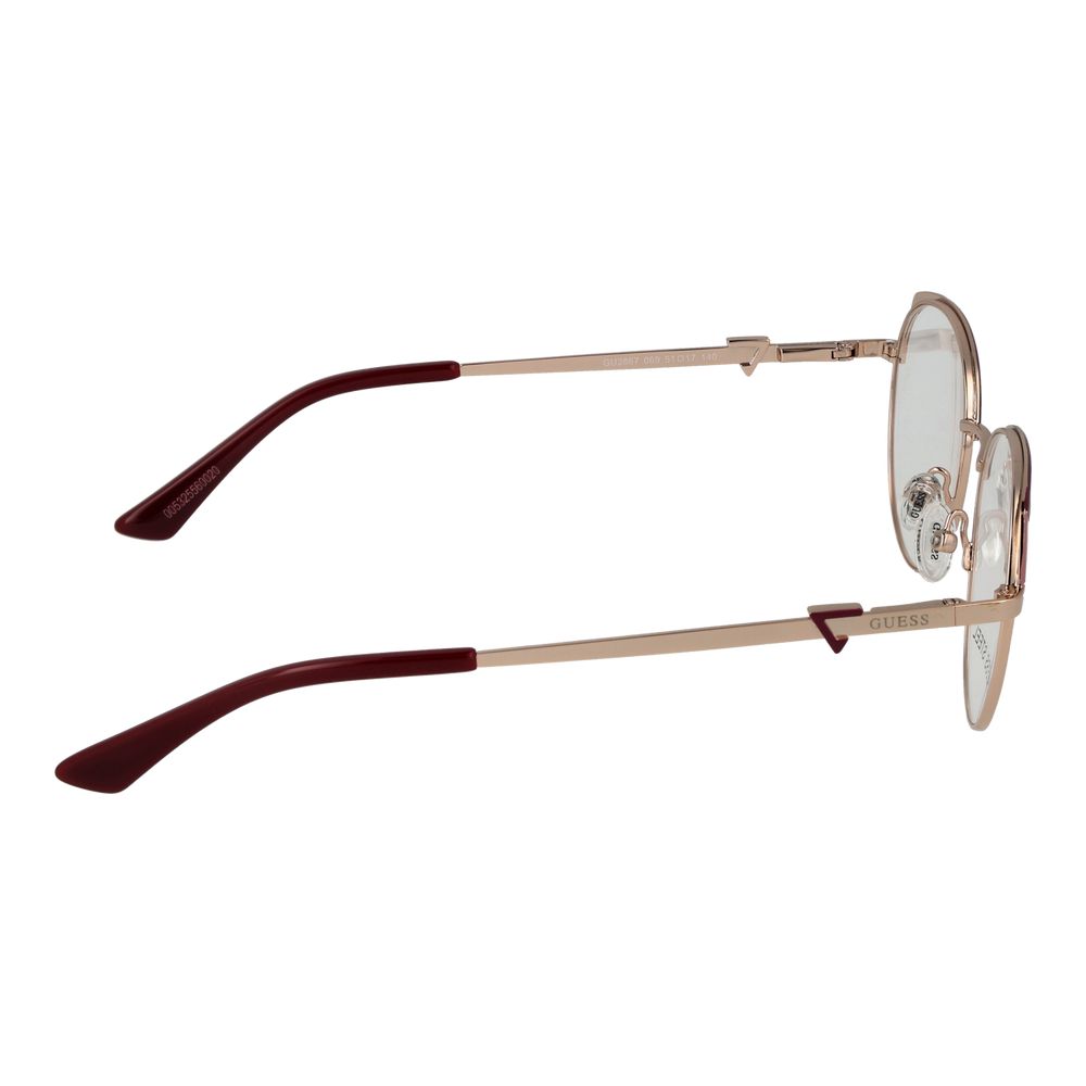 Montures optiques pour femmes en or rose