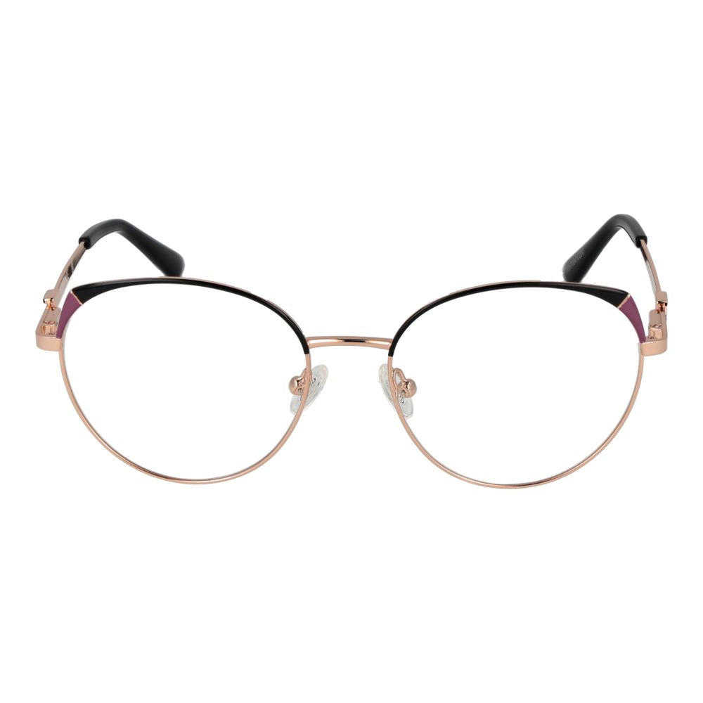 Montures optiques pour femmes en or rose