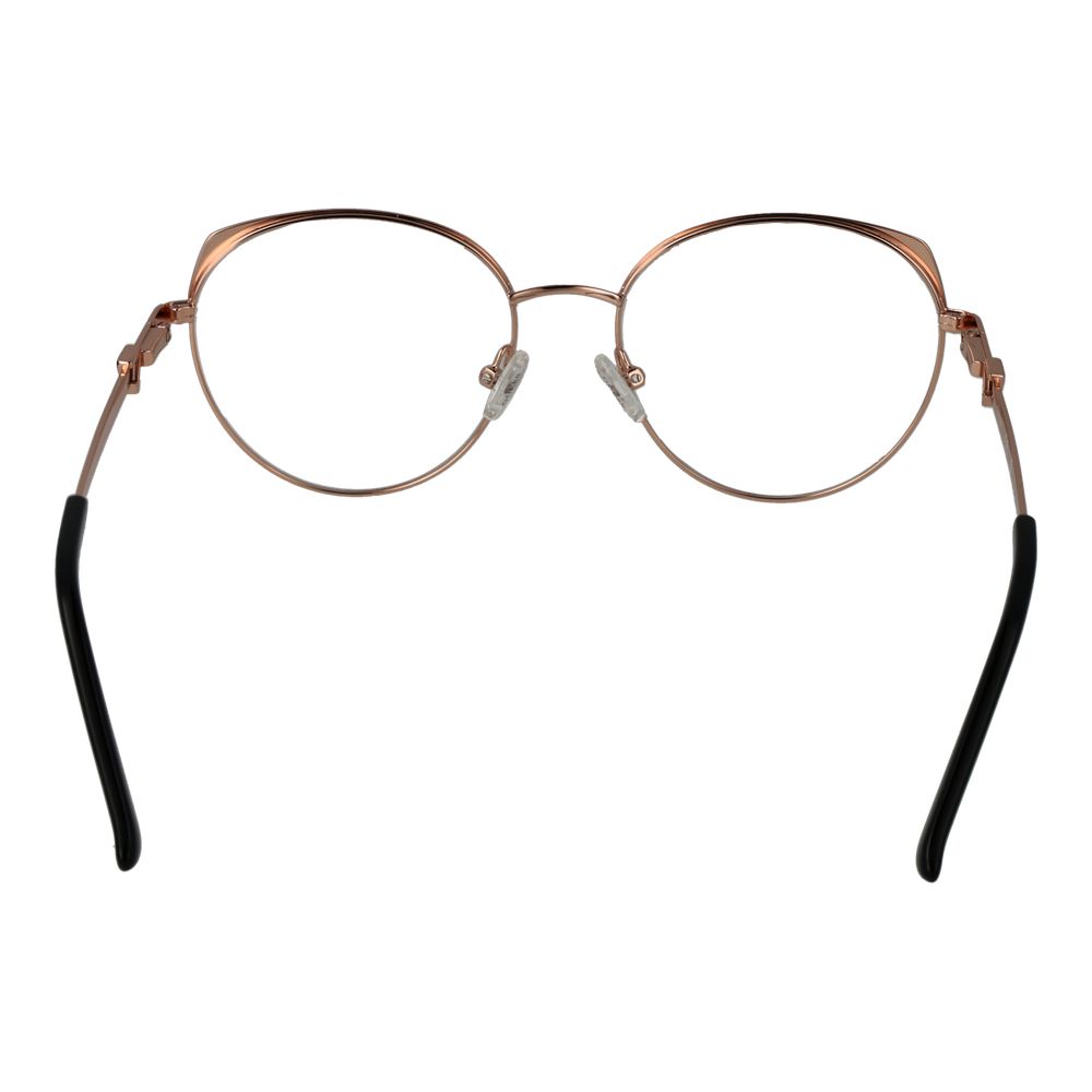 Montures optiques pour femmes en or rose