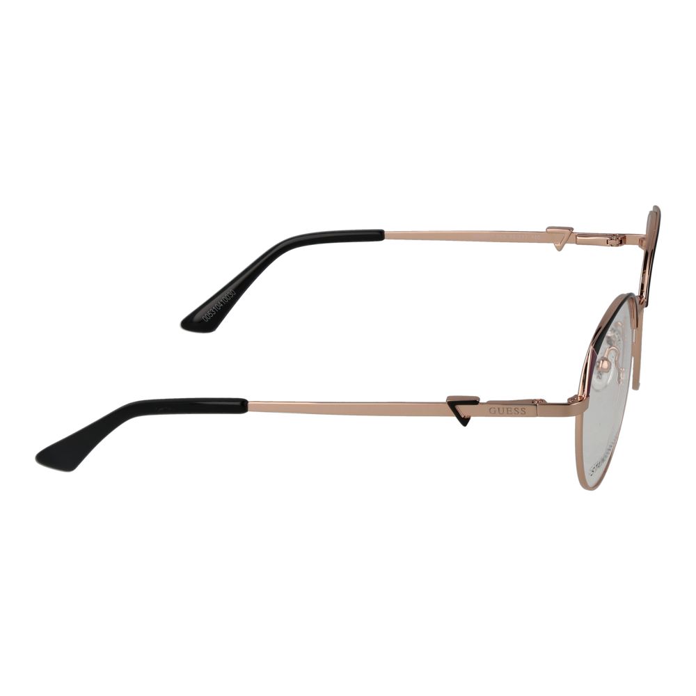 Montures optiques pour femmes en or rose