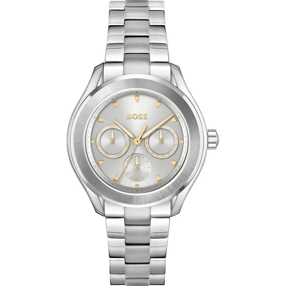 Reloj de acero inoxidable plateado
