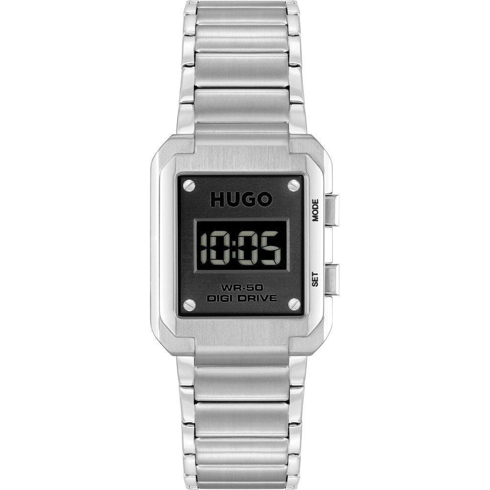 Reloj de acero inoxidable plateado
