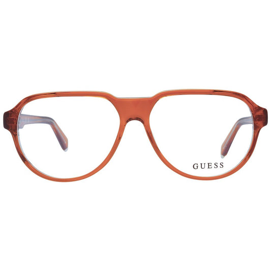 Orange Men Glasses Frame