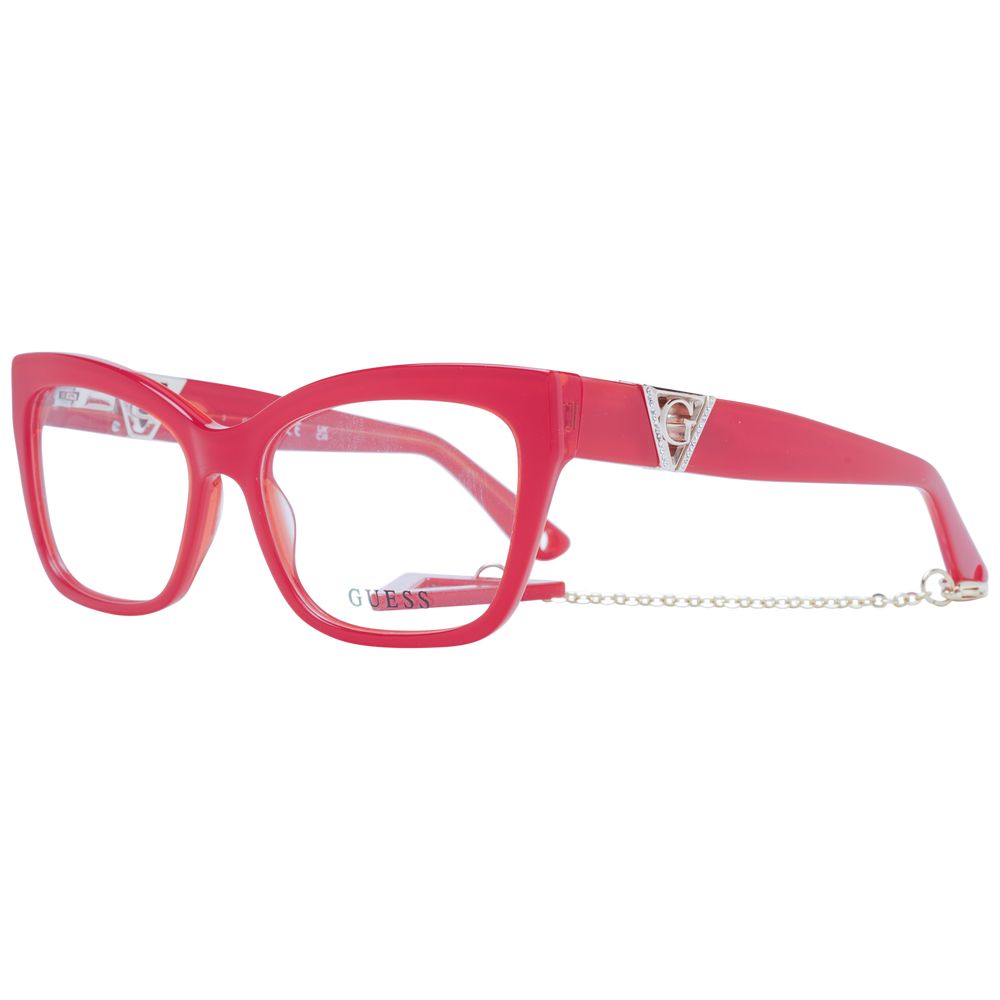Montures optiques rouges pour femmes