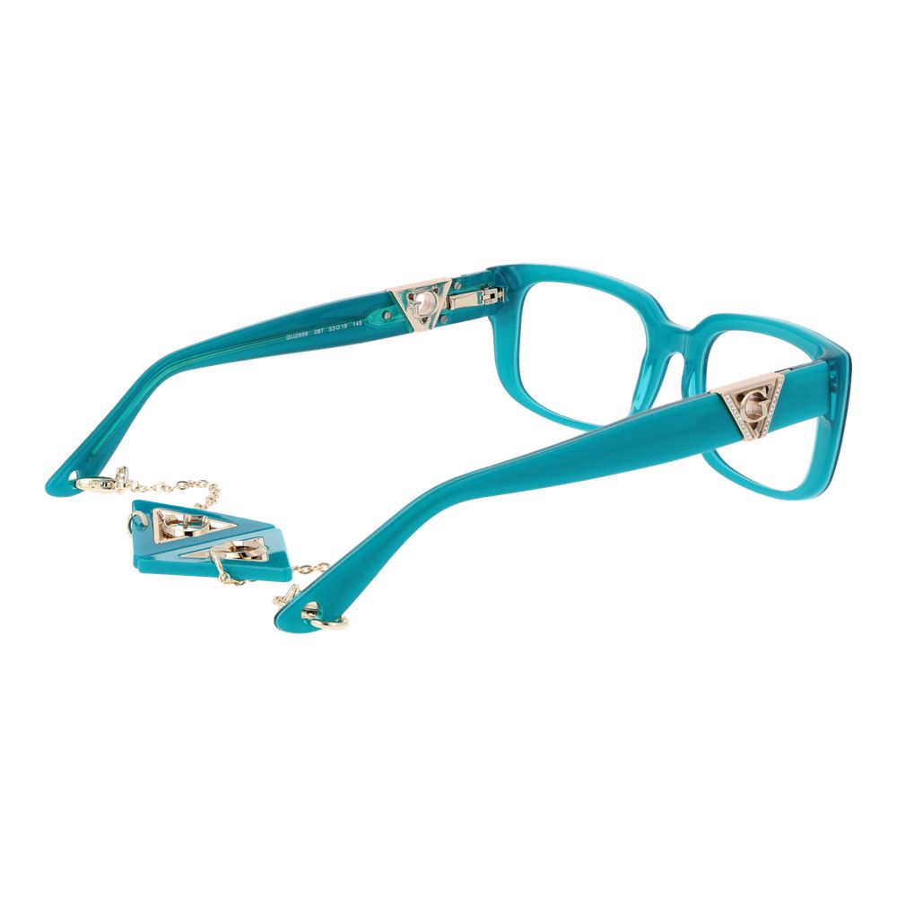 Montures optiques turquoise pour femmes