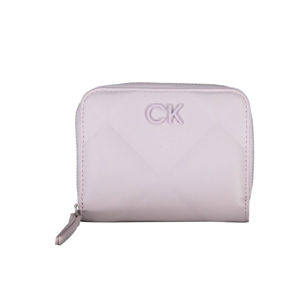 Cartera de mujer de poliéster morado