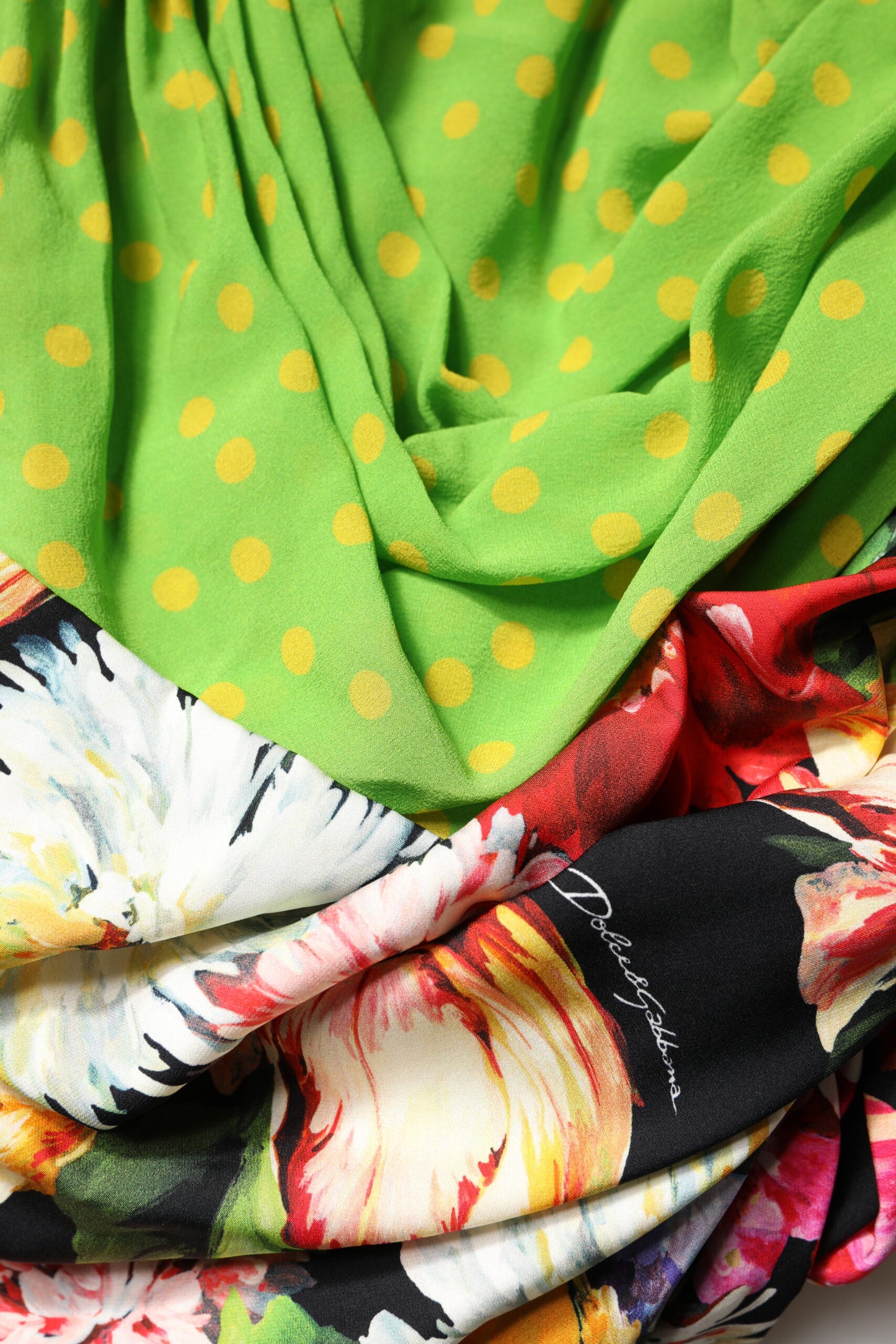 Vestido mini ajustado con patchwork floral multicolor