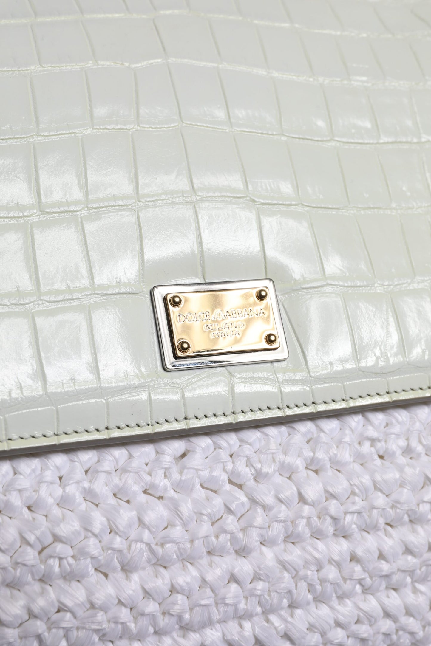 Sac à bandoulière en cuir blanc avec poignée supérieure