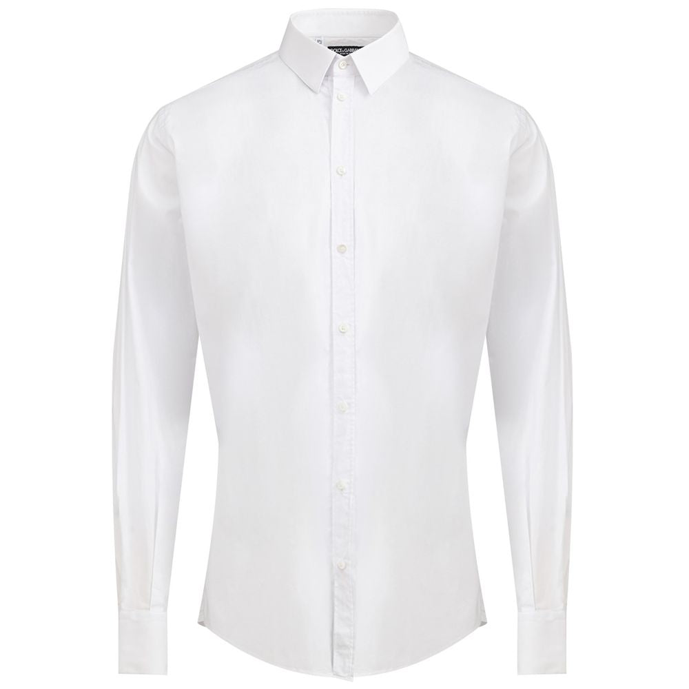 Chemise en coton blanc