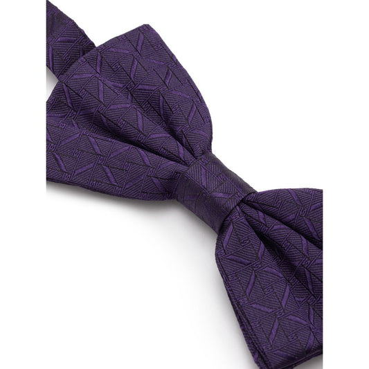 Purple Silk Bowty